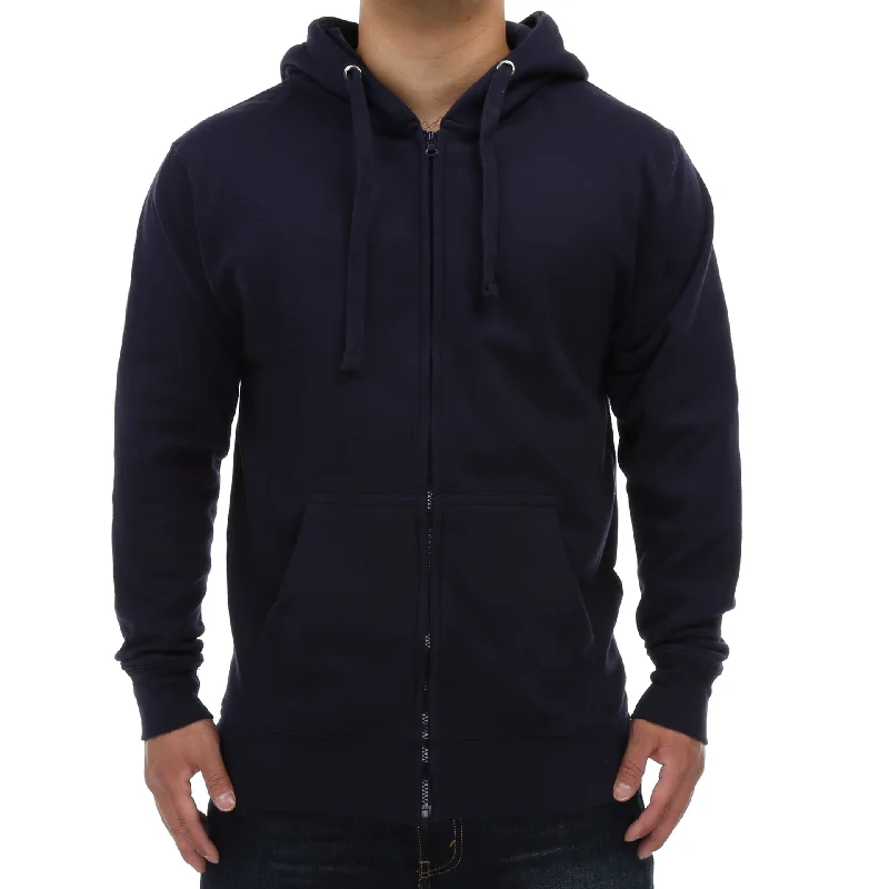 Everyday Look New Star Zip Up Hoodie - Navy