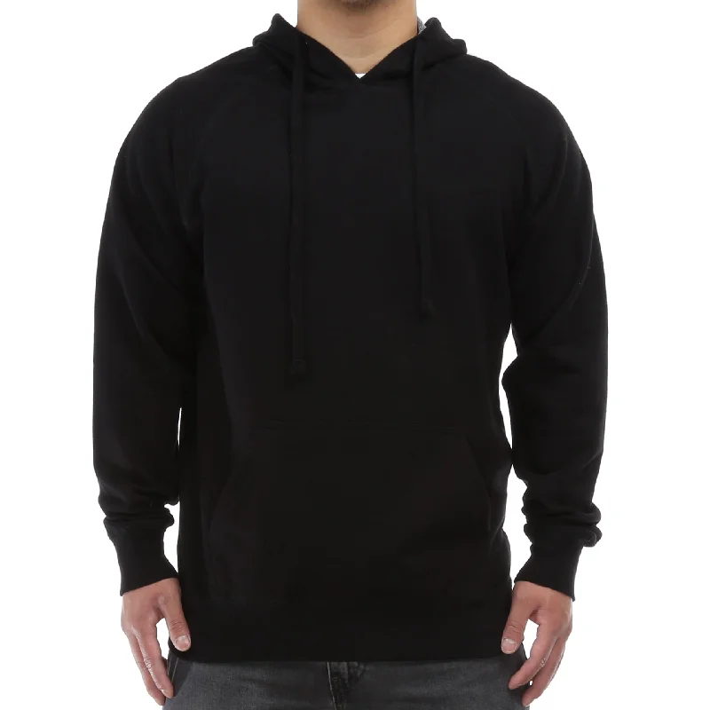 Comfort Jackets New Star French Terry Pullover Hoodie - Black