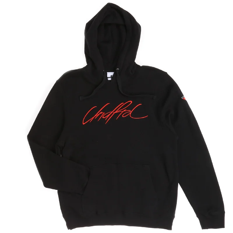 Easygoing Wardrobe Undefeated Fight Pullover Hoodie - Black