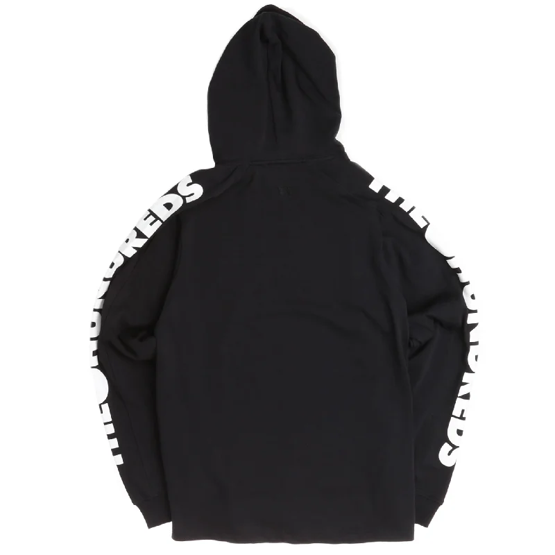 Casual Jackets The Hundreds Alpha Hooded LS T-shirt - Black