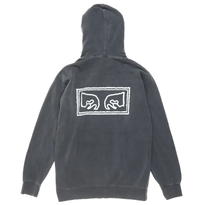 Layered Styles Obey Eyes Pullover - Dusty Black