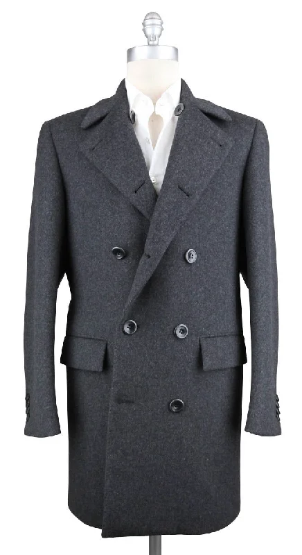 Kiton Gray Coat - 36 US / 46 EU