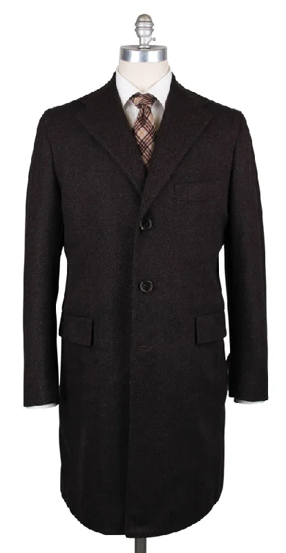 Orazio Luciano Brown Coat