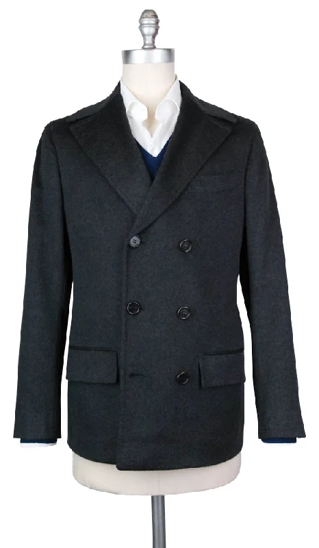 Orazio Luciano Gray Peacoat