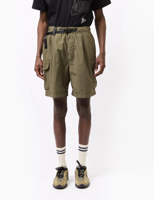 and Wander Oversized Cargo Shorts - Khaki