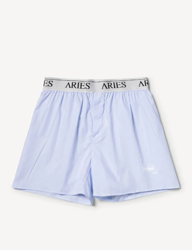 Aries Temple Boxer Shorts - Blue