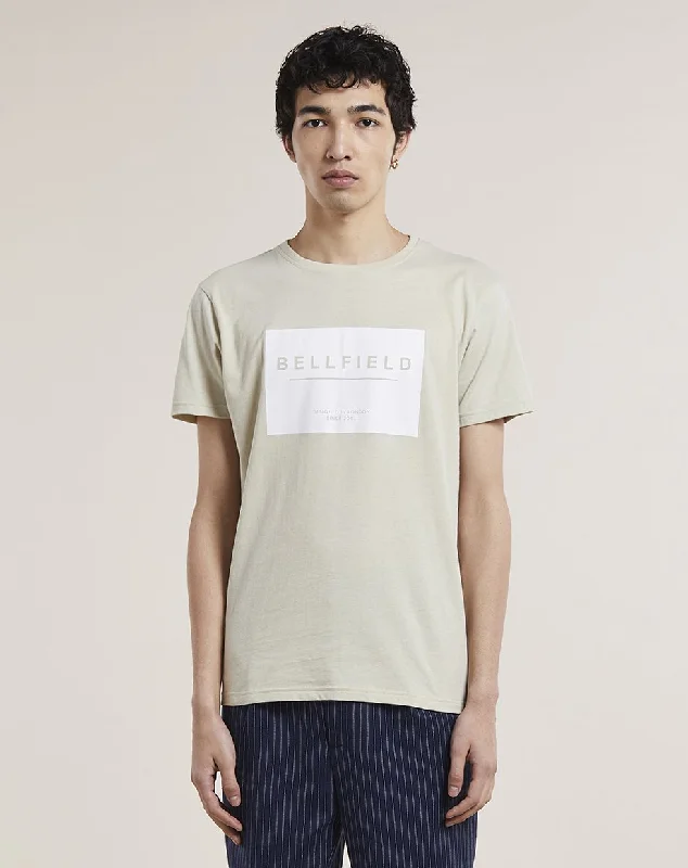 GOLOF BRAND CARRIER MENS T-SHIRT | STONE