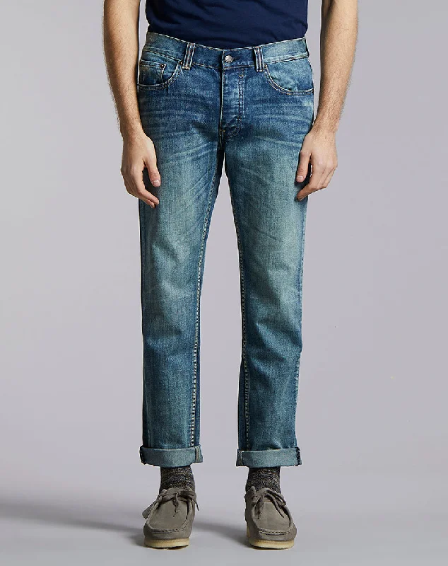 PHOENIX SOLIS SLIM DENIM JEAN | LIGHT INDIGO WASH