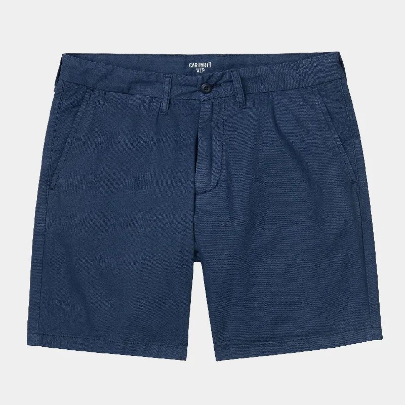 Carhartt John Short Garment Dyed Blue