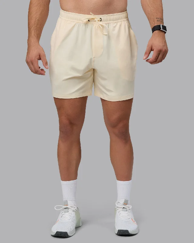 Mens Restore 6" CloudFLX Shorts - Ivory