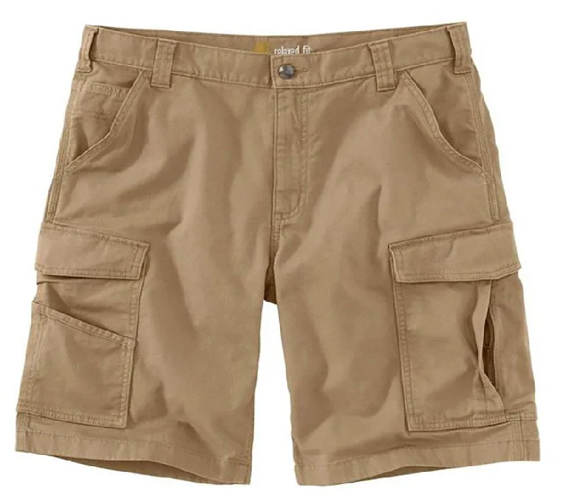 Men's Rugged Flex Relaxed Fit Canvas Cargo Work Short