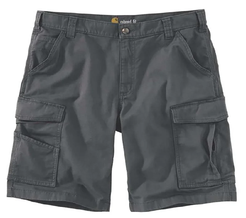 Men's Rugged Flex Relaxed Fit Canvas Cargo Work Short