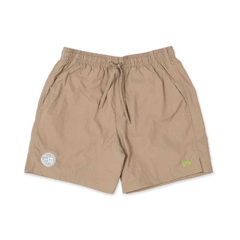 New Era Earth Day Beige Shorts