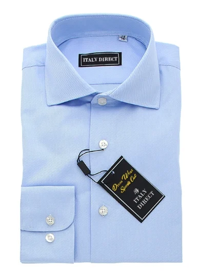 Baby Blue Sport Fit Dress Shirt