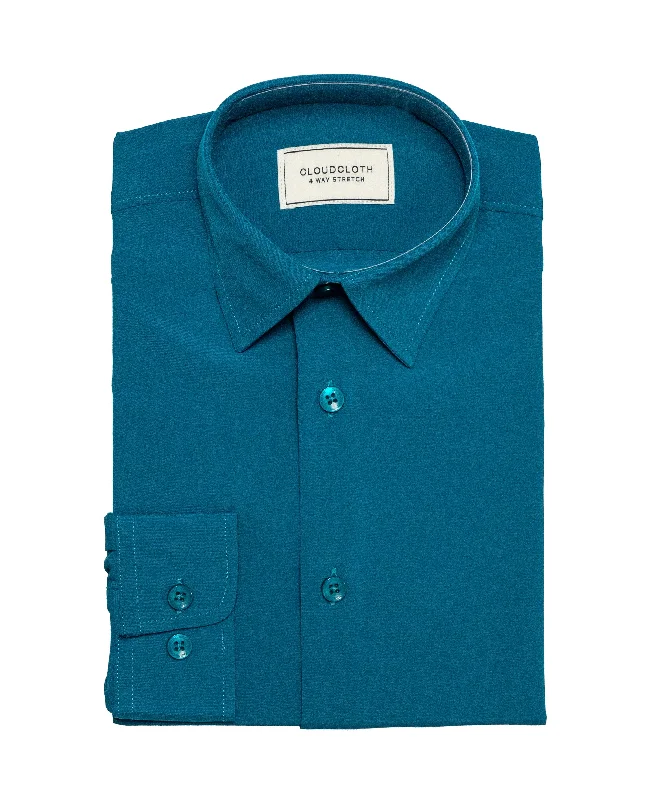 MSH9801 Emerald- 4Way Stretch Shirt. Available in 17 Colors!