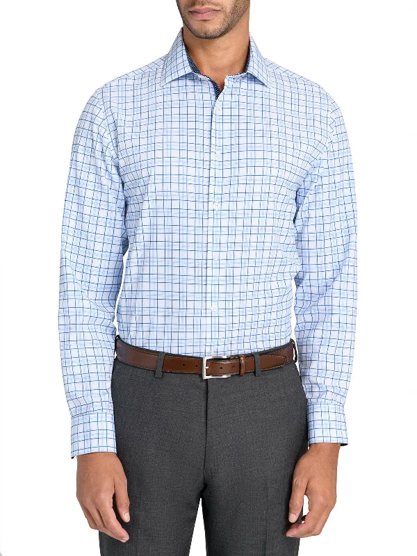 Plaid Performance Dress Shirt