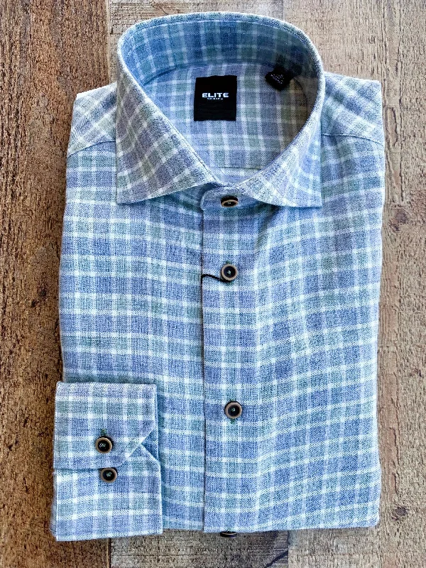 Serica Elite Flannel Dress Shirt