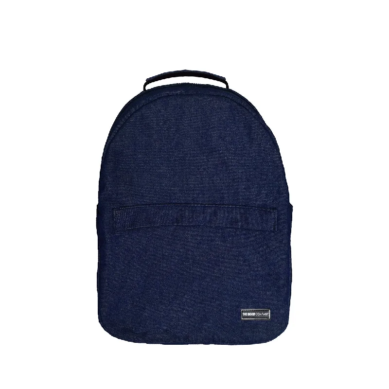 Denim Double Zipper Back pack