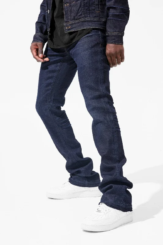 Martin Stacked - Gaucho Denim (Dark Indigo)