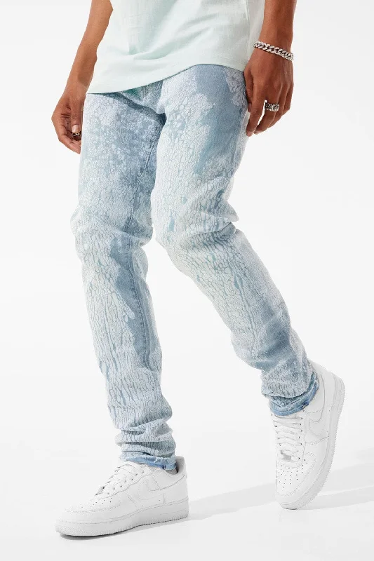 Sean - Cracked Denim (Ice Blue)