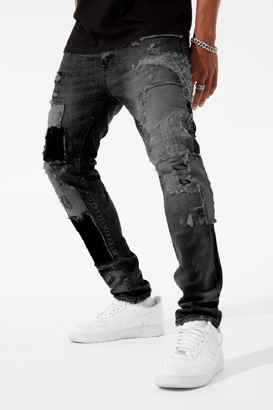 Sean - Sumerian Denim (Black Shadow)