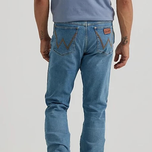 Wrangler Retro Men's Slim Fit Bootcut Jean in Flintlock