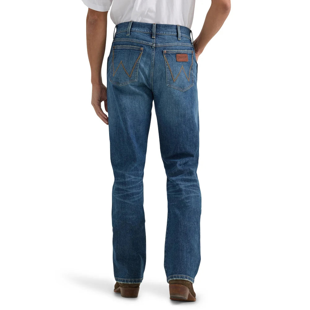 Wrangler Retro Men's Slim Fit Bootcut Jean in Whitley