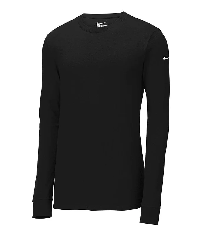 Nike - Men's DRI-FIT Cotton/Poly Long Sleeve Tee