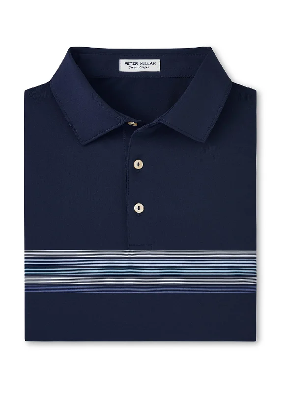 Peter Millar - Men's Archer Performance Jersey Polo - Navy