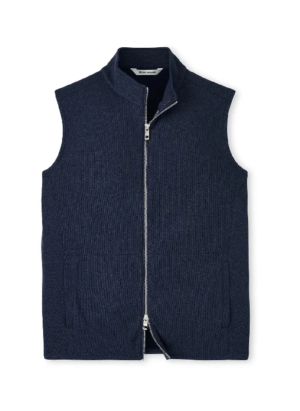 Peter Millar - Men's Crown Sweater Fleece Vest - Navy