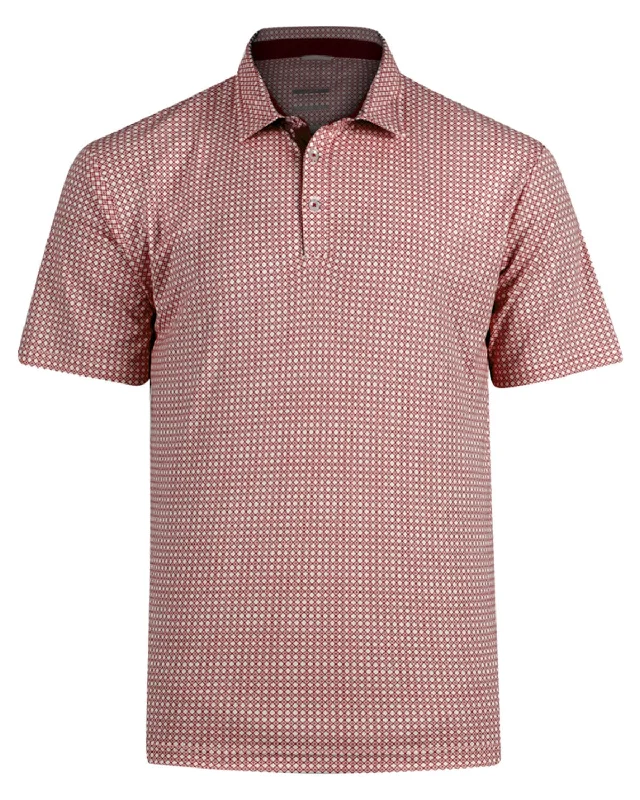 Swannies Golf - Men's Tanner Printed Polo