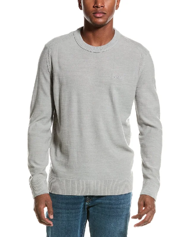 BOSS Hugo Boss Avac Wool-Blend Crewneck Sweater