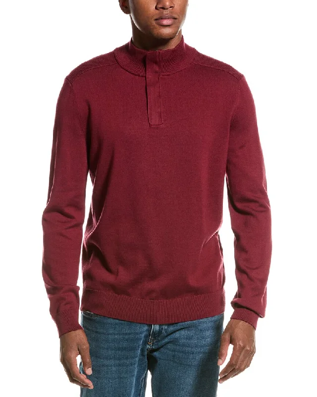 BOSS Hugo Boss Maretto Wool-Blend Mock Neck Sweater