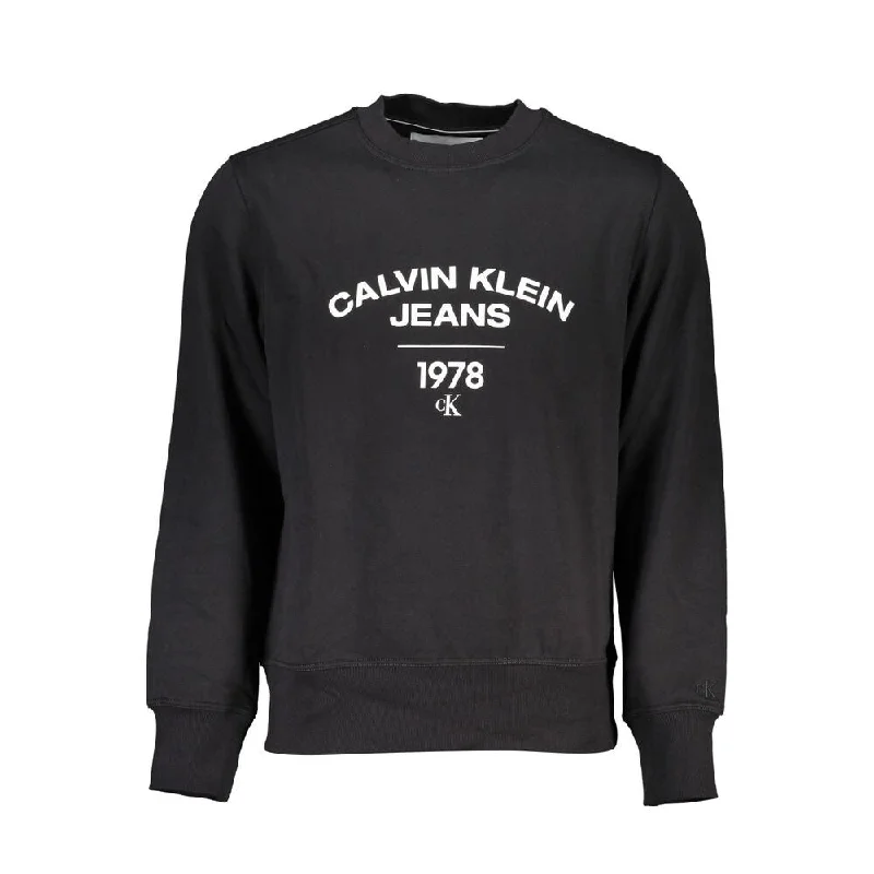 Calvin Klein Sleek Long Sleeve Fleece Crew Neck Men's Sweatshirt