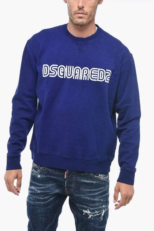 Dsquared2 Crewneck Sweater with Outline Logo