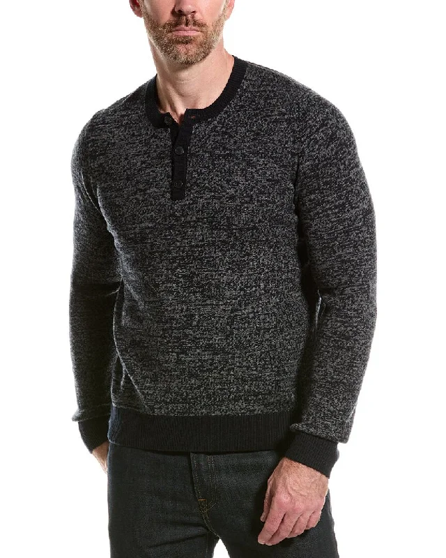 NAADAM Marled Wool & Cashmere-Blend Henley