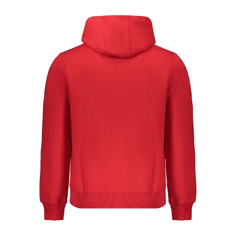 Napapijri Red Cotton Men's Sweater