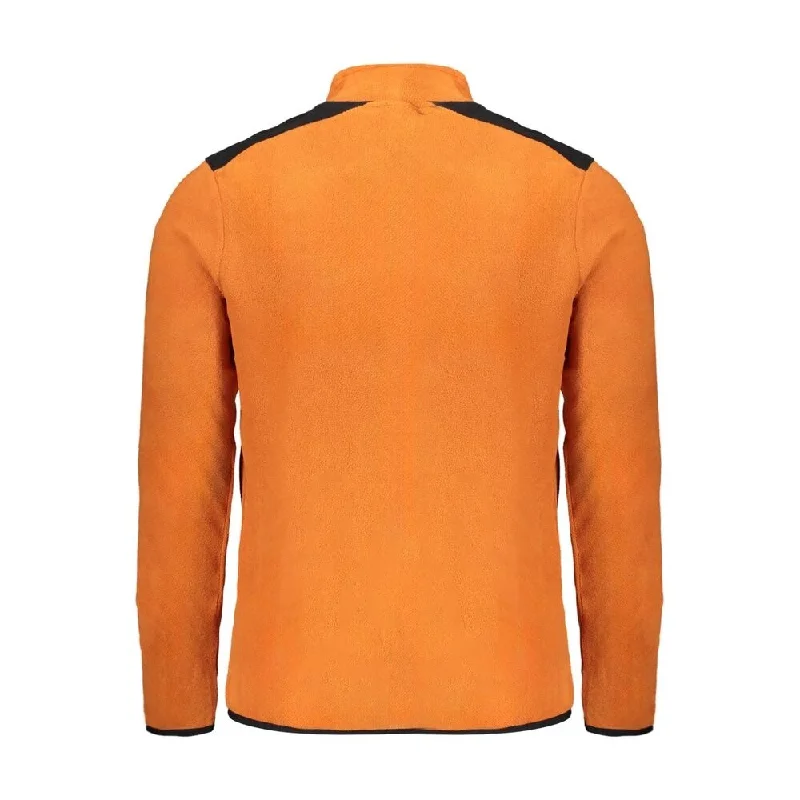 Norway 1963 Orange Polyester Men Men's Sweater