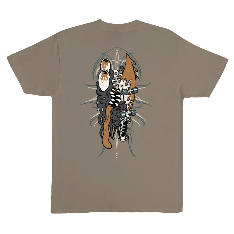 Meek Pinstrip Slasher T-Shirt