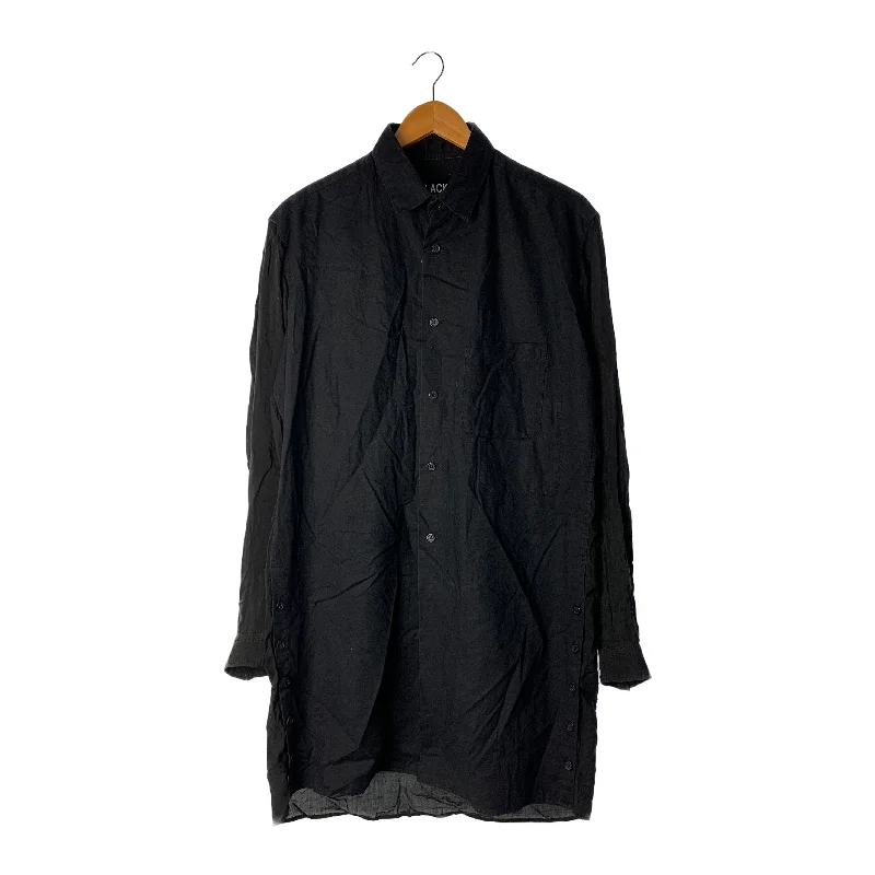 BLACK Scandal Yohji Yamamoto/LS Shirt/2/Black/HV-B48-805