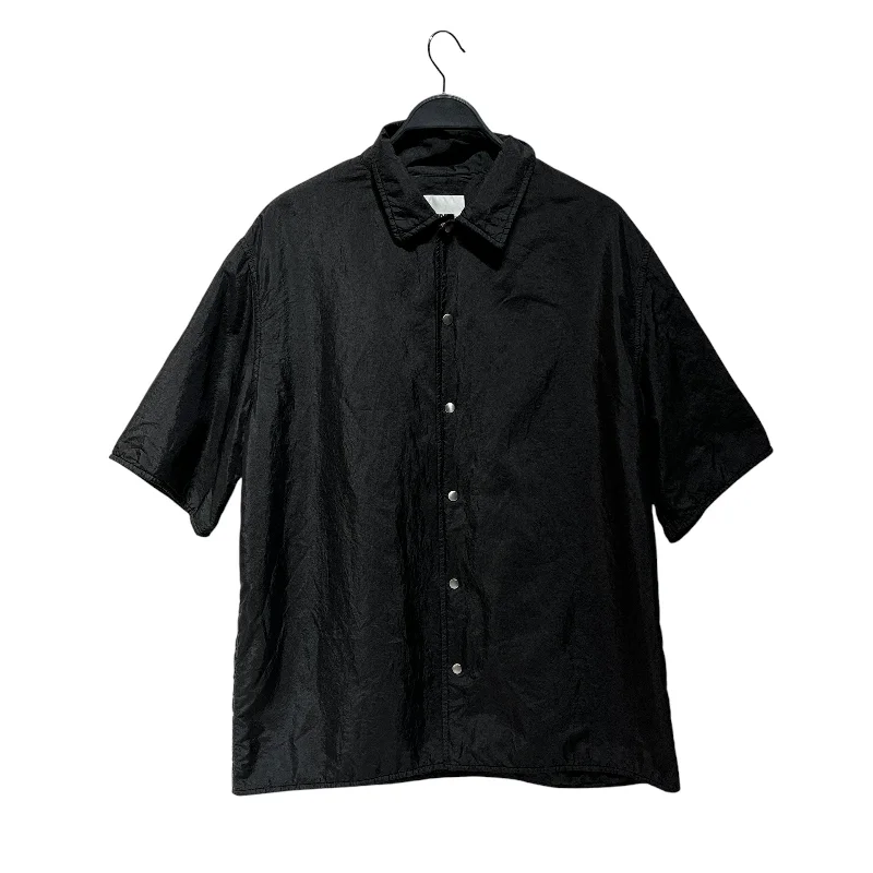 JIL SANDER/SS Shirt/52/Nylon/BLK/