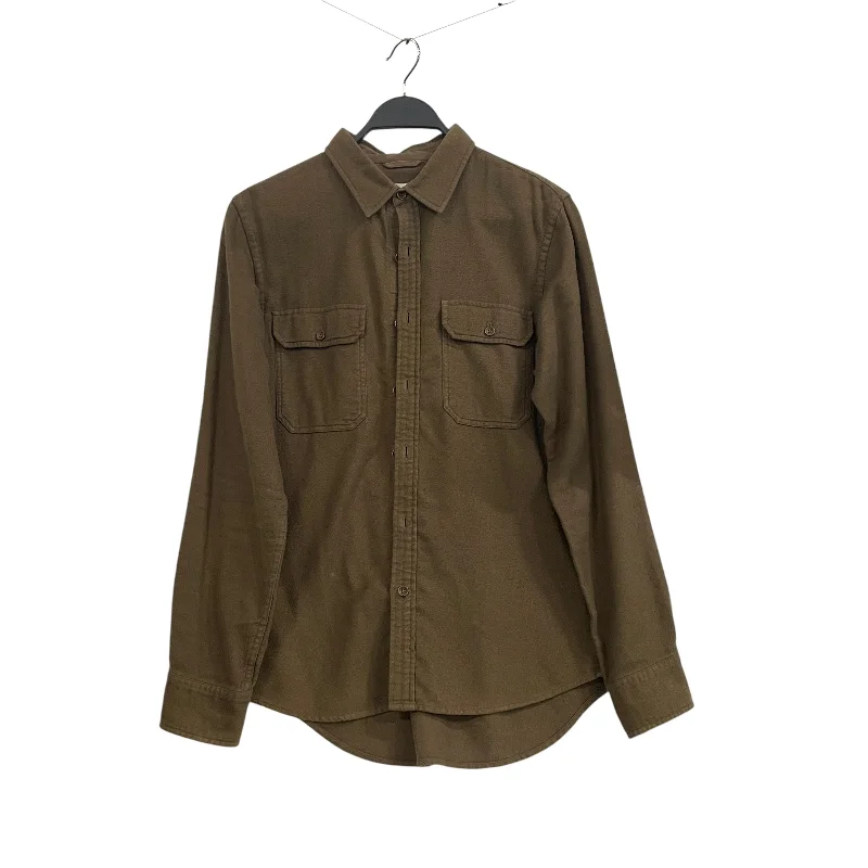 BUCK MASON/LS Shirt/M/Cotton/CML/