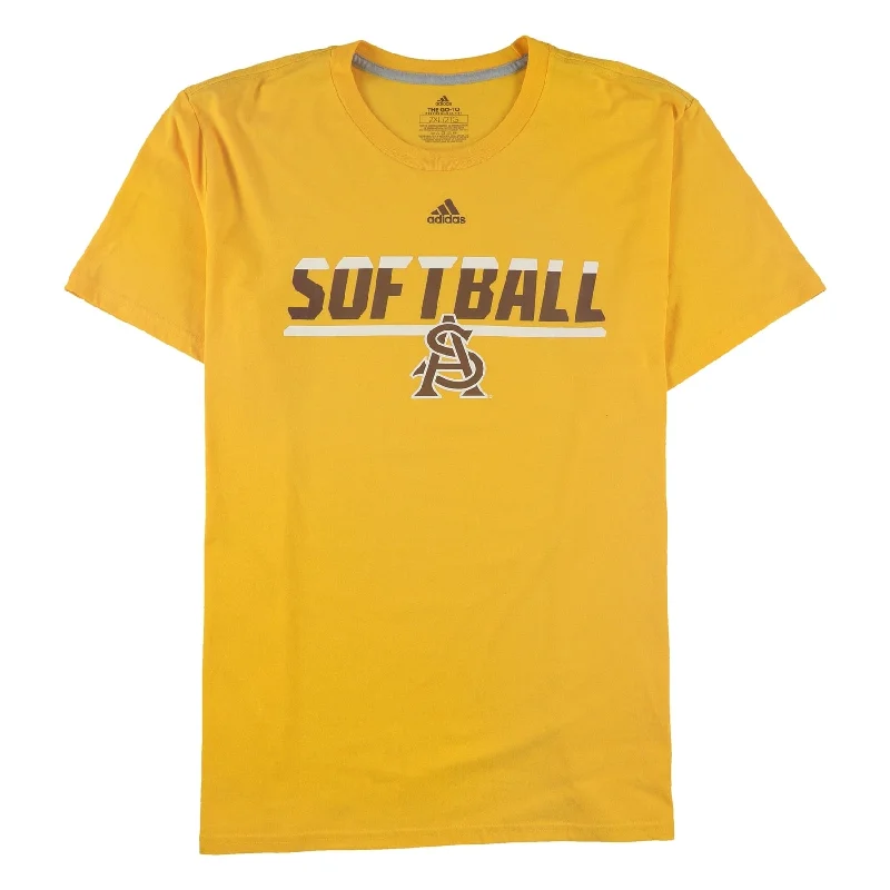 Adidas Mens Asu Softball Graphic T-Shirt