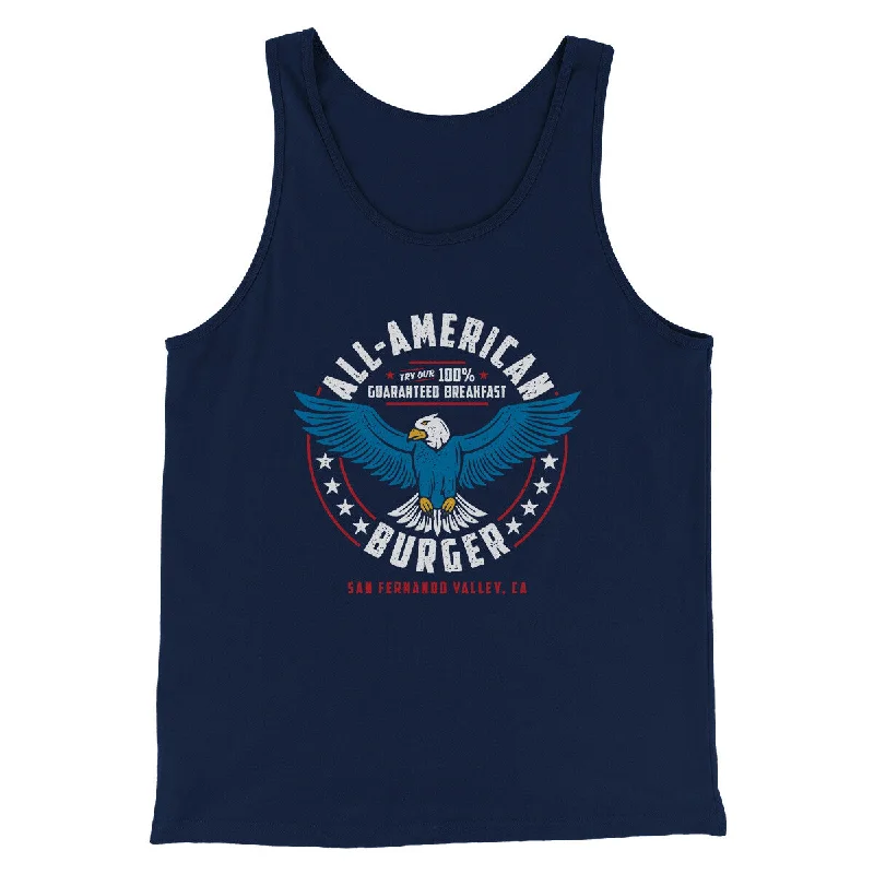 All American Burger Funny Movie Men/Unisex Tank Top