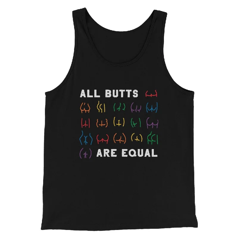 All Butts Are Equal Men/Unisex Tank