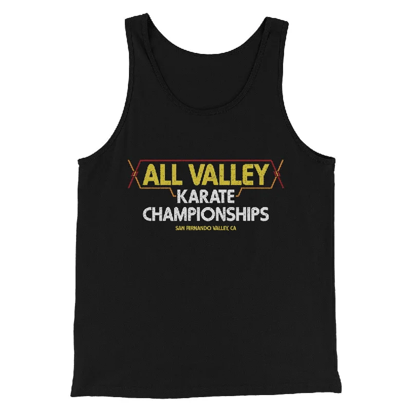 All Valley Karate Championships Funny Movie Men/Unisex Tank Top