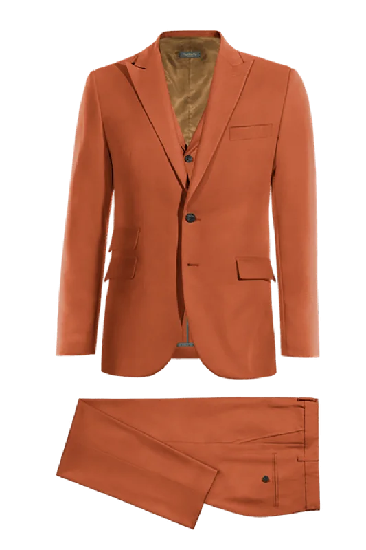 Apricot Modern Fit 3-Piece Suit