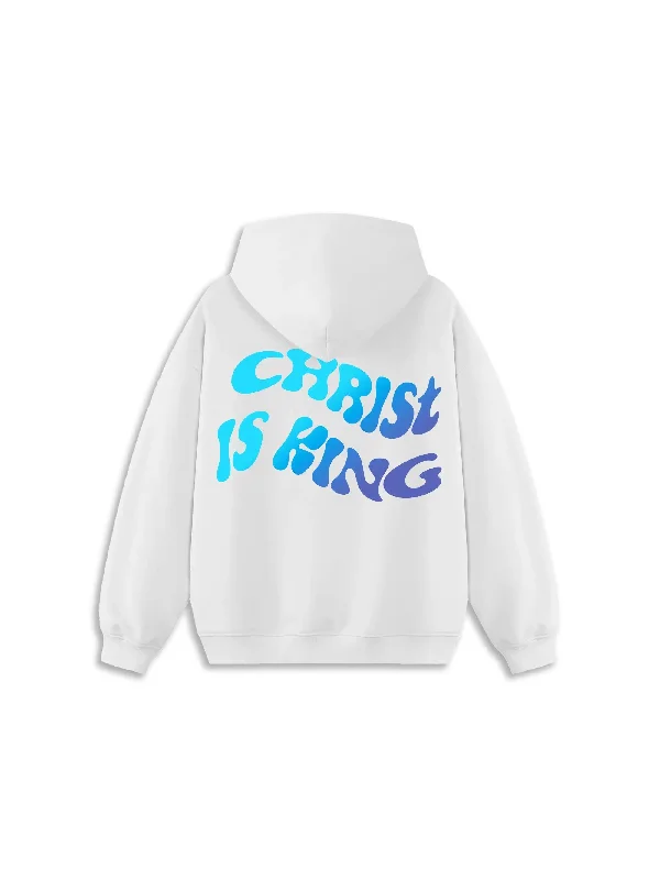 Christ Is King Wave Hoodie