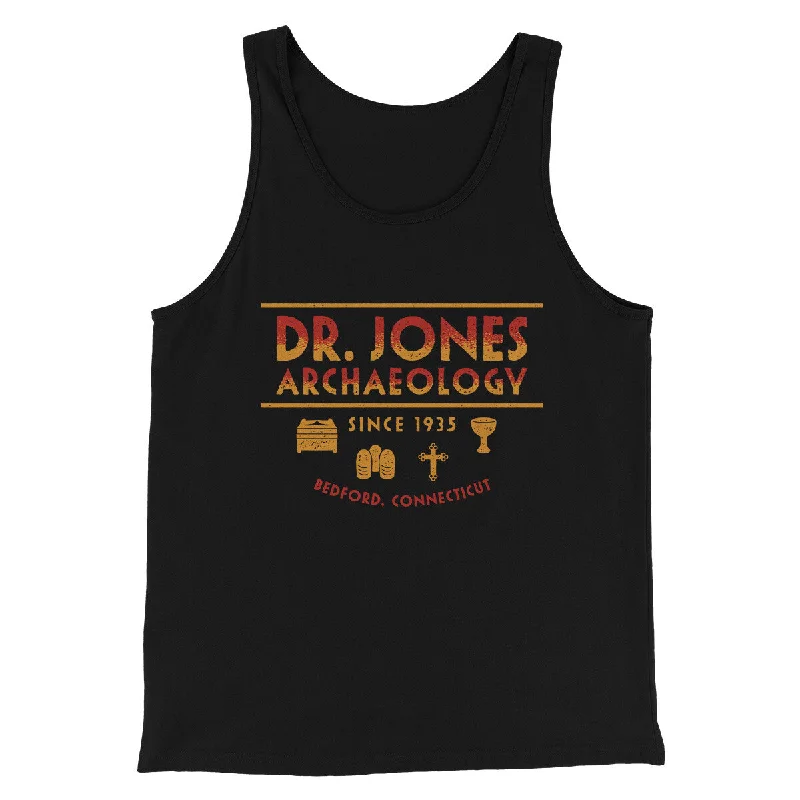 Dr. Jones Archaeology Funny Movie Men/Unisex Tank Top