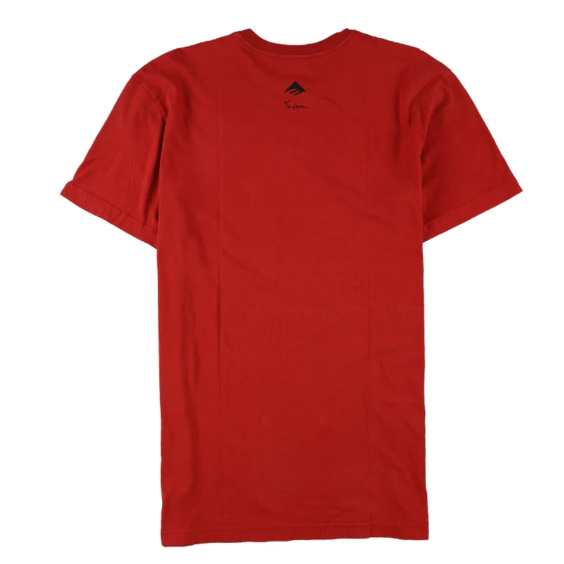 Emerica. Mens Andrew In Spain Graphic T-Shirt, Red, Large